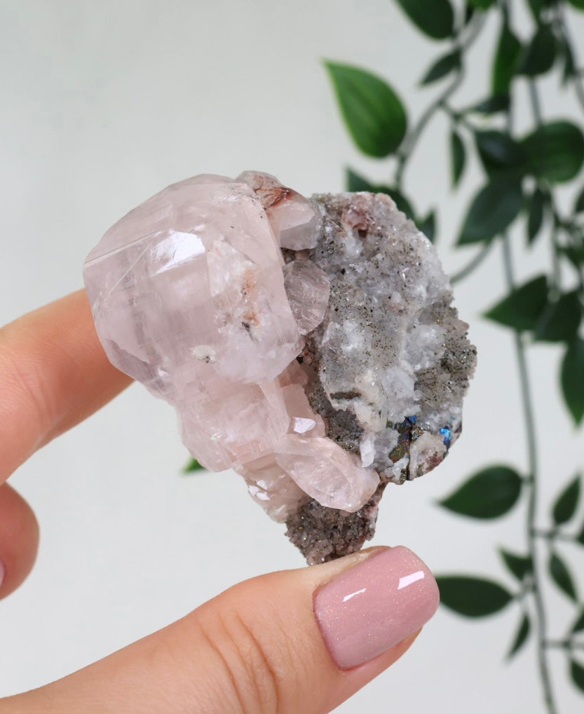 Pink Diamond Calcit x Chalkopyrit Nr.137DC