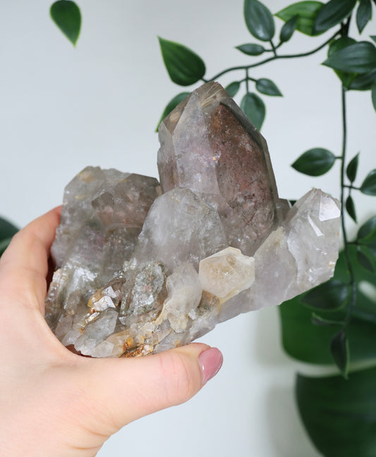 Gartenquarz x Rutil Cluster Nr.358GR