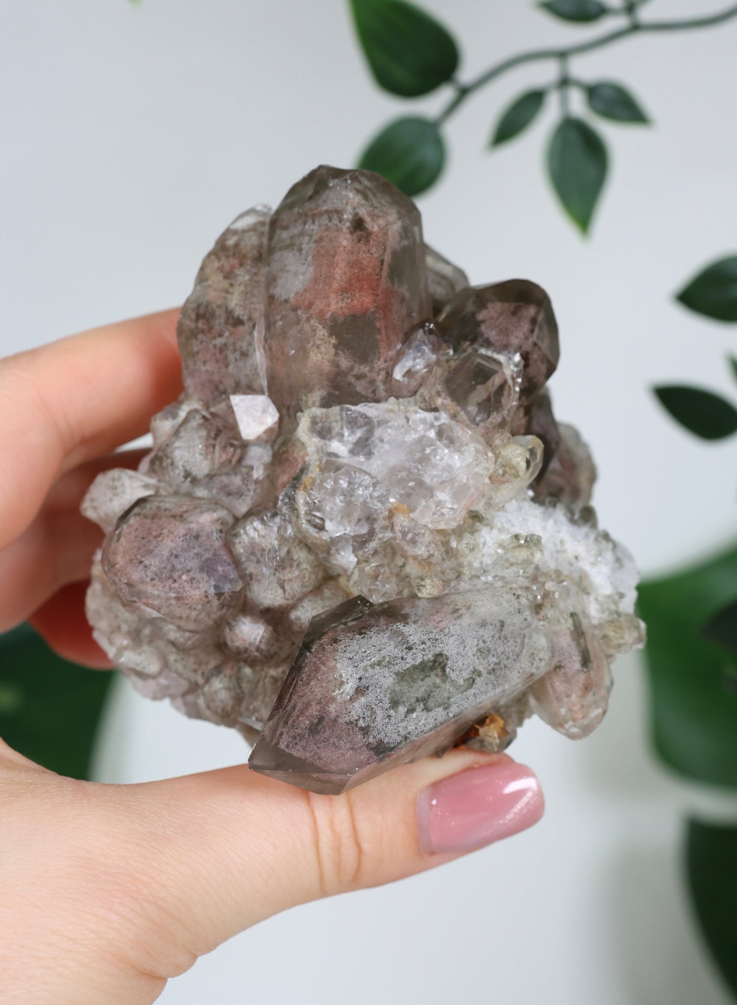 Gartenquarz x Rutil Cluster Nr.165GR