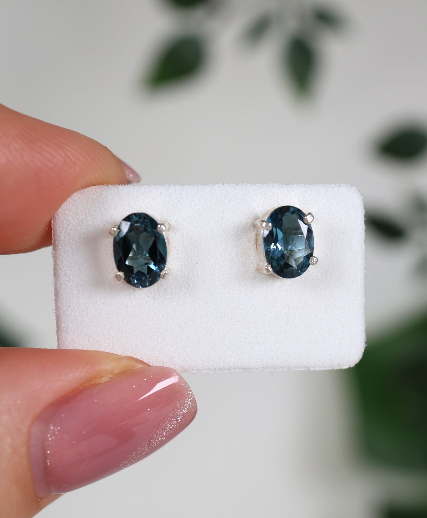 London Blue Topas Ohrstecker 925 Silber Nr.111L1