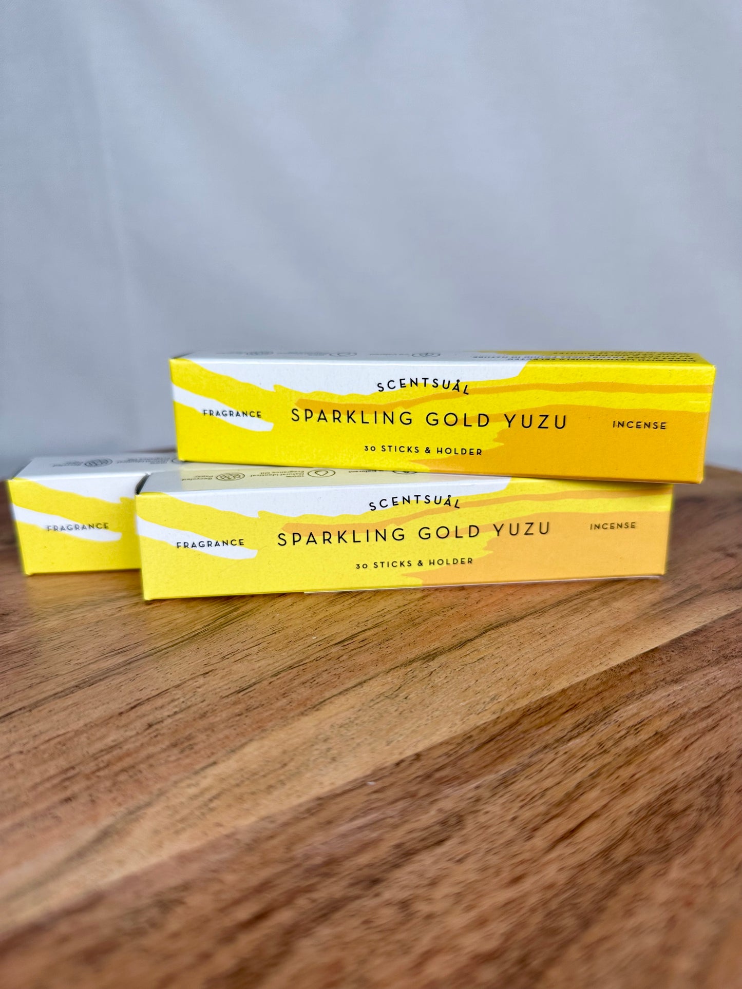 Incense sticks Scentsual Sparkling Gold Yuzu