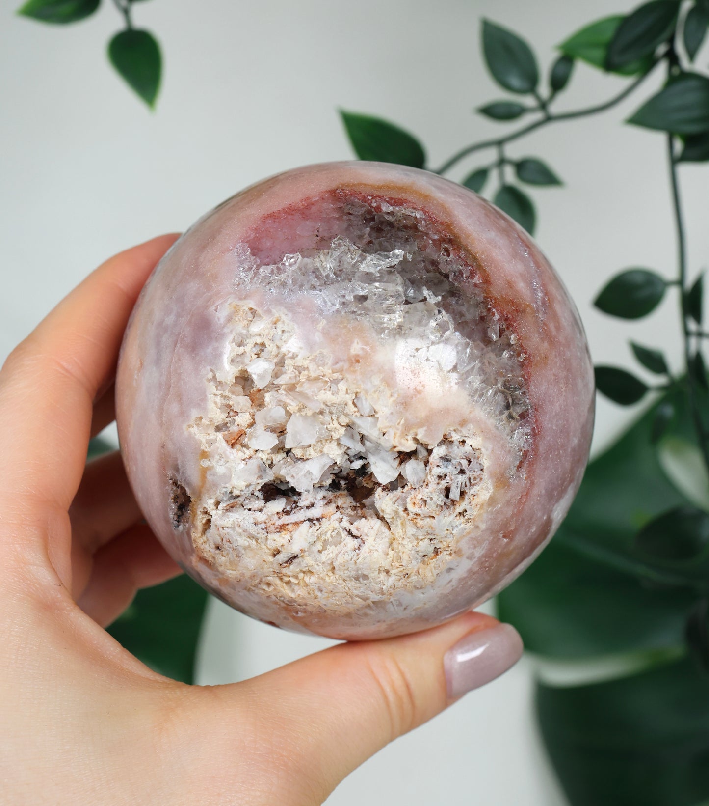 Pink Amethyst Kugel Nr.130PA