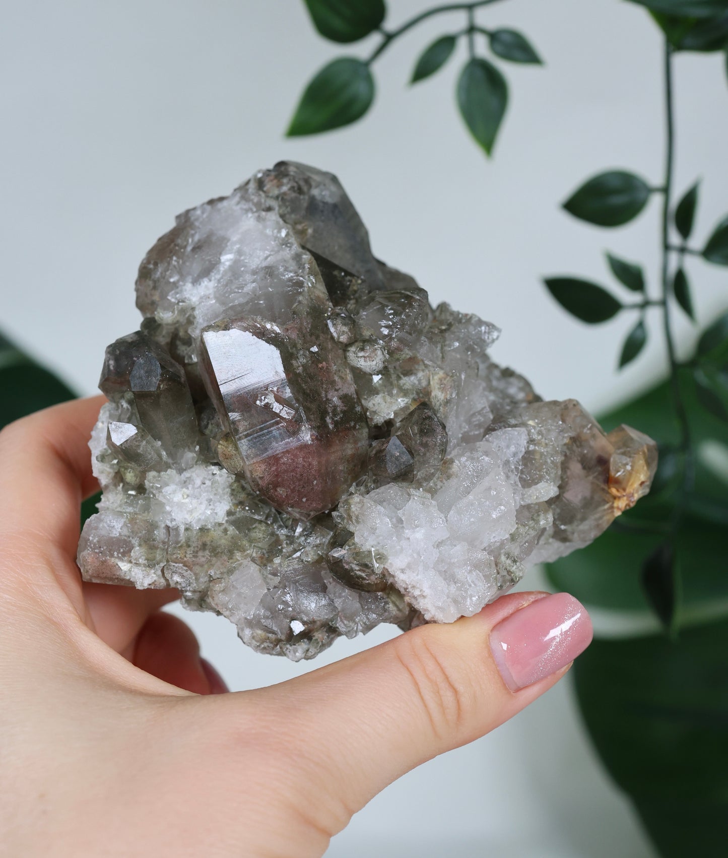 Gartenquarz x Rutil Cluster Nr.99GR