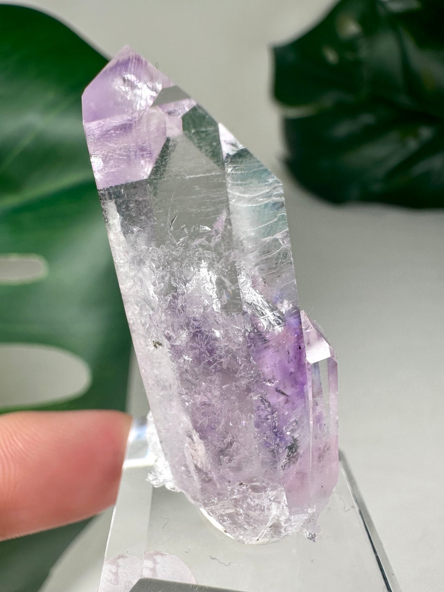 Goboboseb Quarz mit Amethyst Nr.96GA