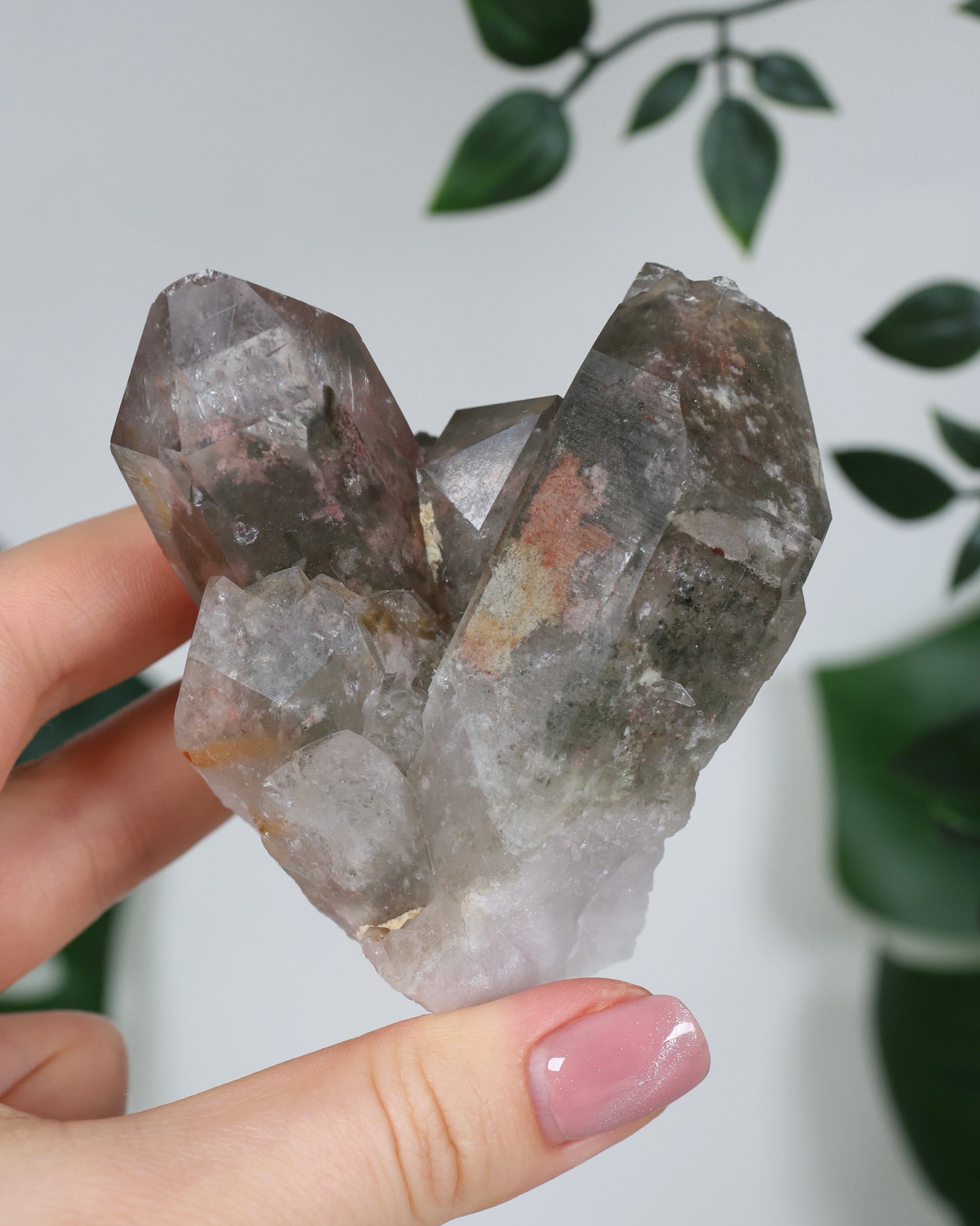 Gartenquarz x Rutil Cluster Nr.118GR