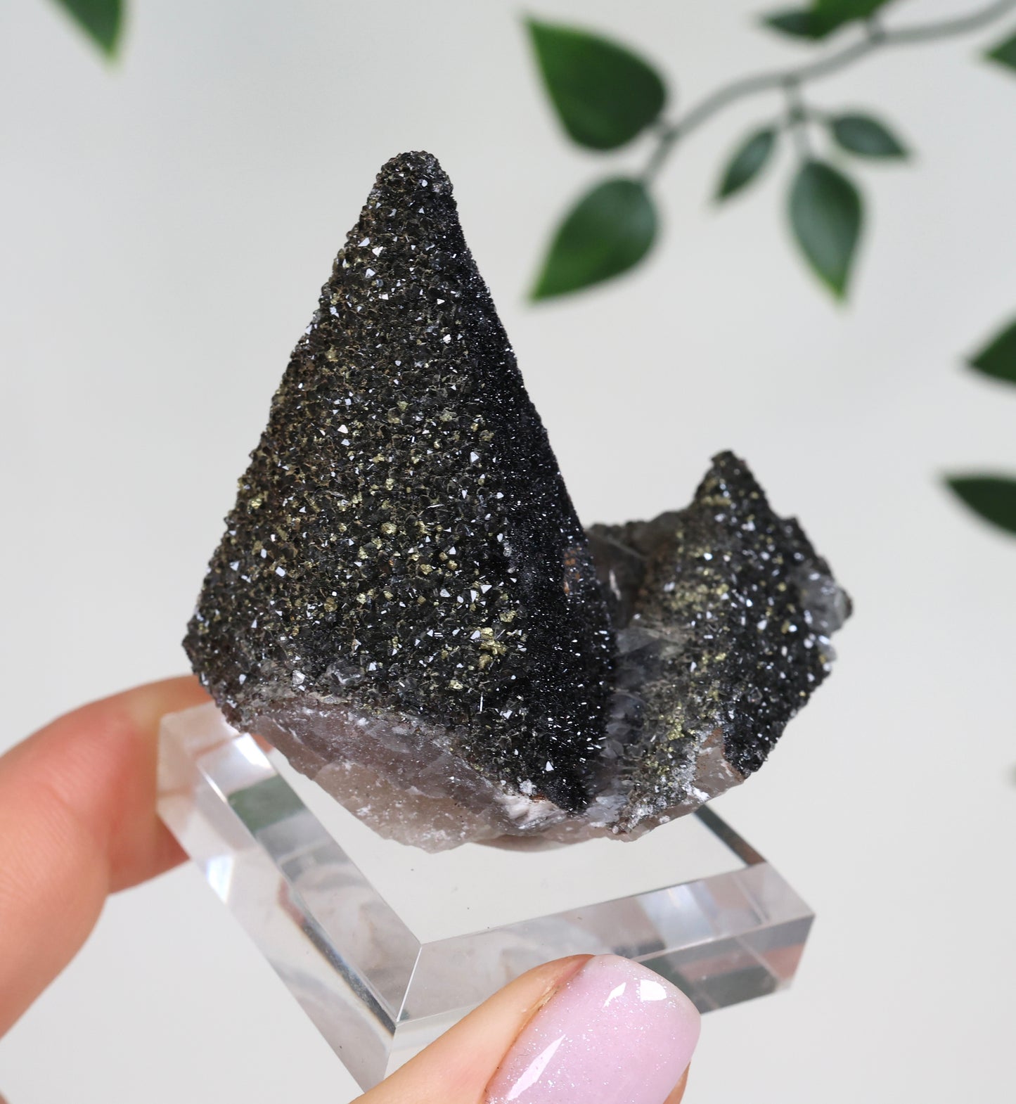 Dogtooth Calcite x Psilomelane x Pyrite x Pagoda Calcite No.333DC
