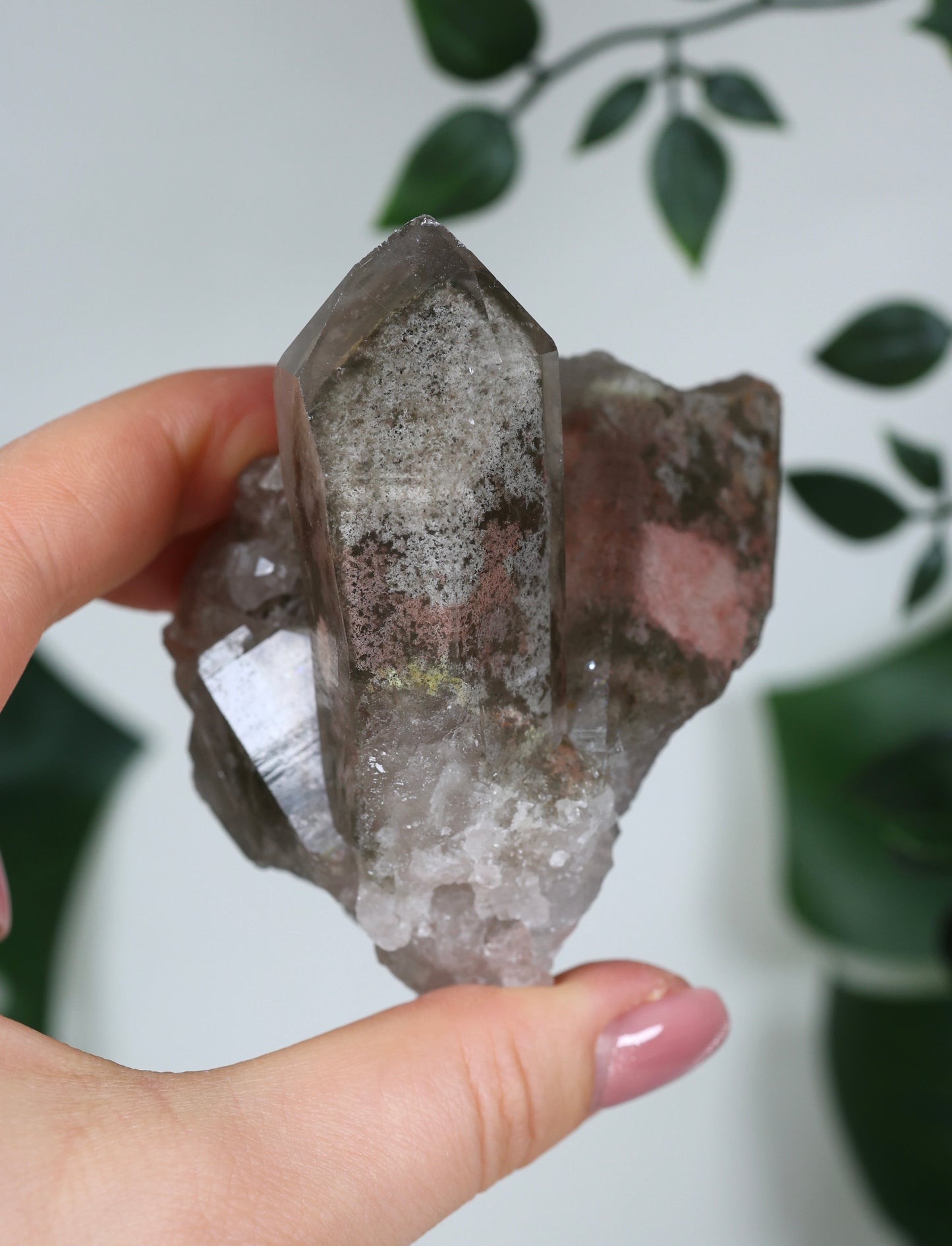 Gartenquarz x Rutil Cluster Nr.116GR