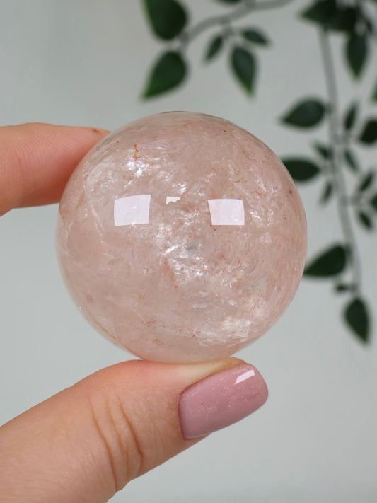 Pink Quarz Kugel Nr.76PQ