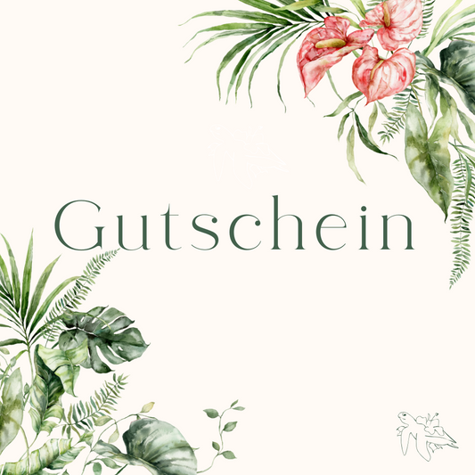 Gutschein - Tropical Leaves