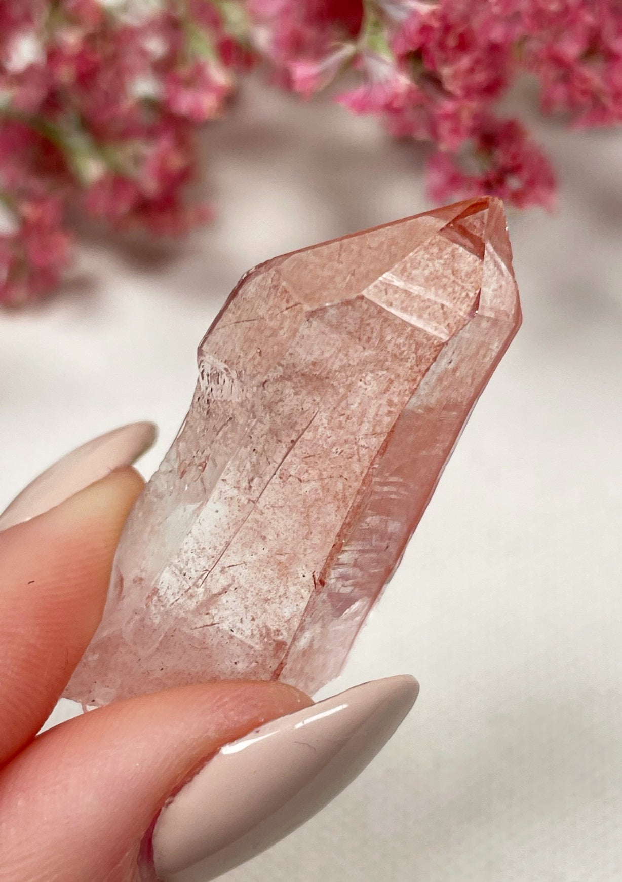 Pinke Lemurian Spitze Nr. 27LT