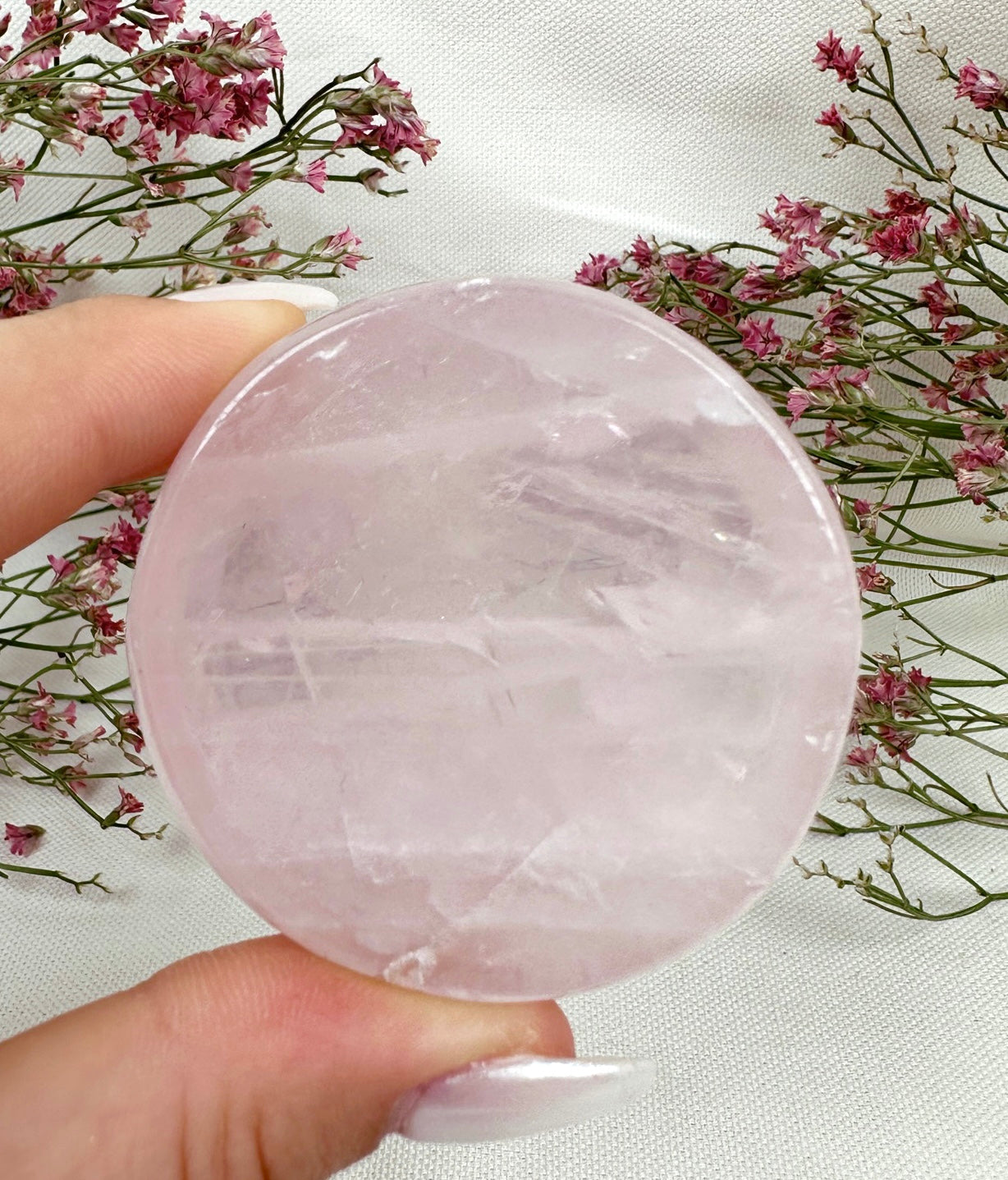 Rose quartz bowl No. 34RS