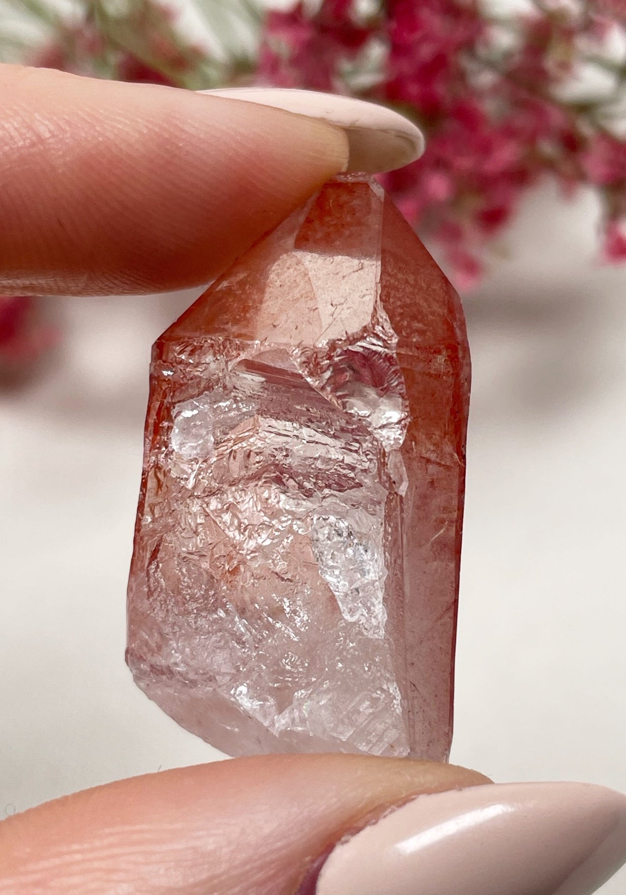 Pink Lemurian tip No. 27LS